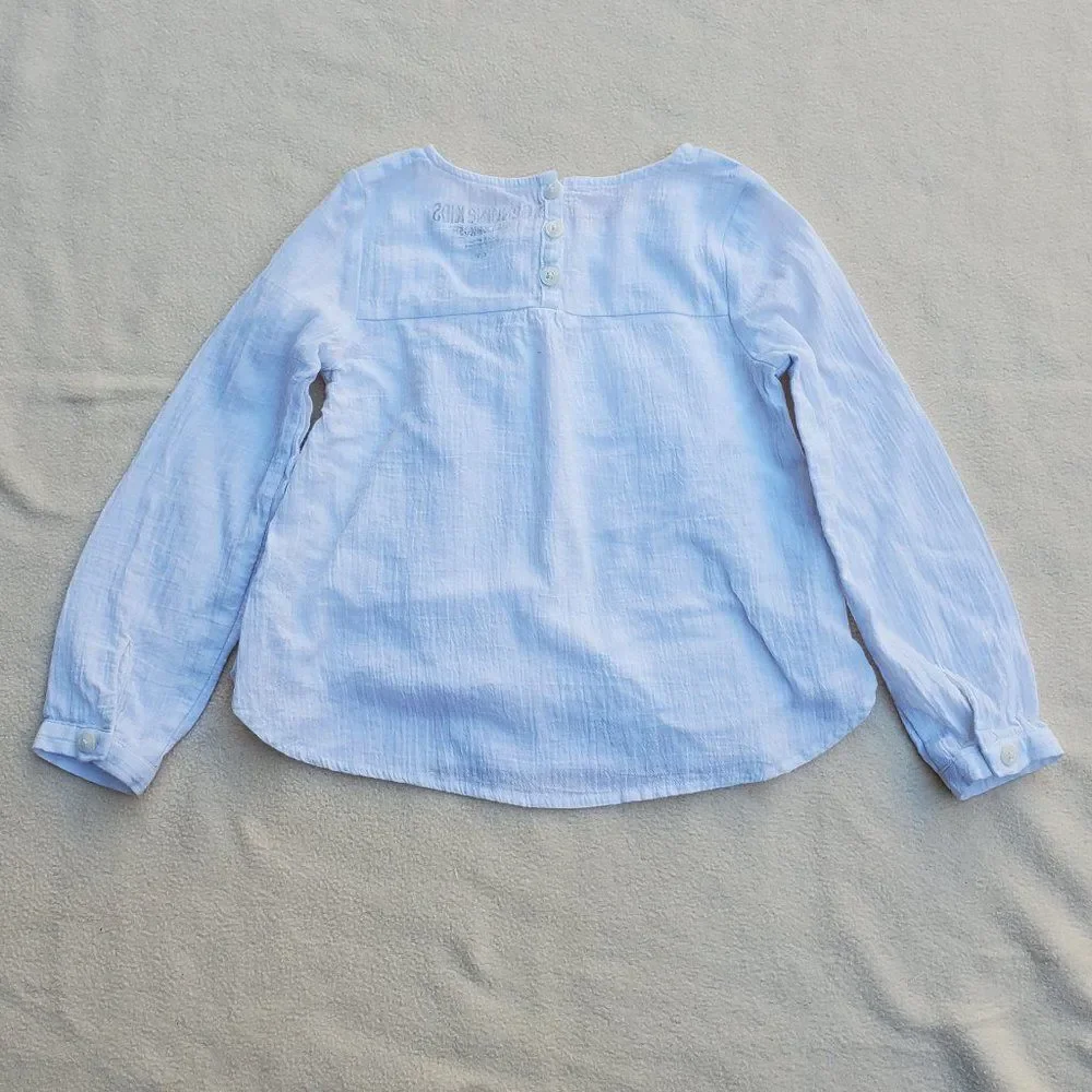 Genuine Kids from OshKosh white long sleeve shirt